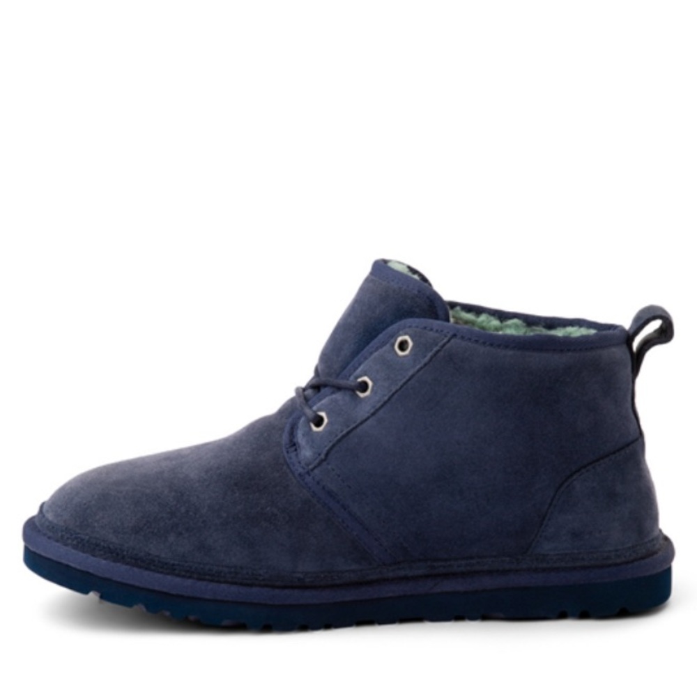 Mens UGG® Neumel Chukka Boot - Navy Size 5 - Picture 3 of 3